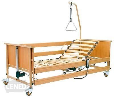 Łóżko rehabilitacyjne elektryczne sterowane pilotem