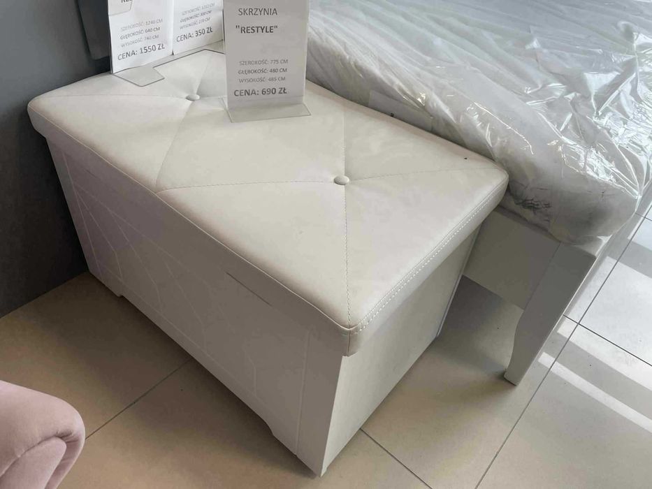 (21WN) Skrzynia Royal White, meblik, wyprzedaż 499 zł