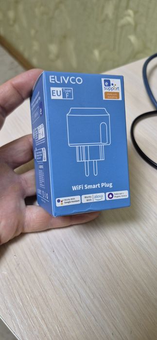 Вай-фай умная розетка ELIVCO SP-01 с энергометром  Ewelink