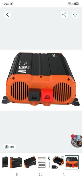 Przetwornica falownik fchao 2500/5000w pełny sinus