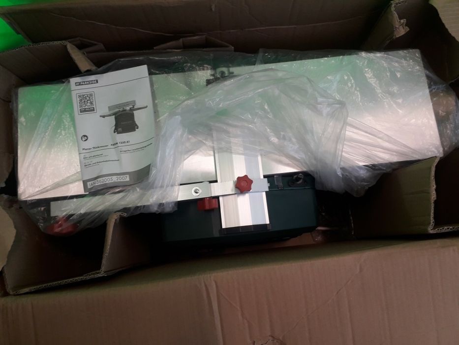 НОВ фуговально рейсмусовый станок GERMAN Parkside PADM 1250/рейсмусный