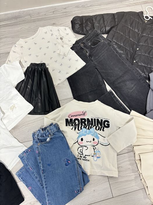 Пакет одягу лот Одяг Zara літо осінь 6 років стіч stich hm зара 116 120 122 см. Zara HM  Пакет одягу зарв