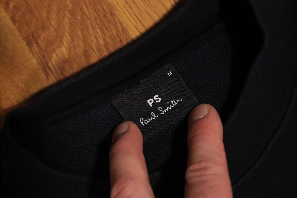 Bluza Paul Smith r. M granatowa bez kaptura bawełniana