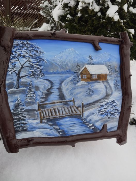 Продається картина "зимова казка"