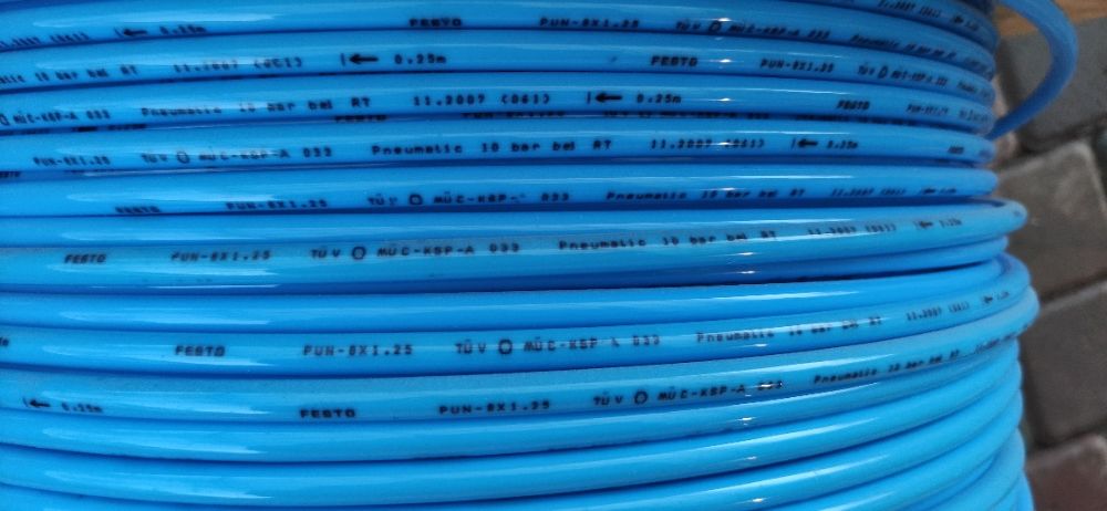 Пневмо-трубка Festo PUN6×1 / 8×1,25 / 10×1,25 / 10×1,5|12×2|16*2.5