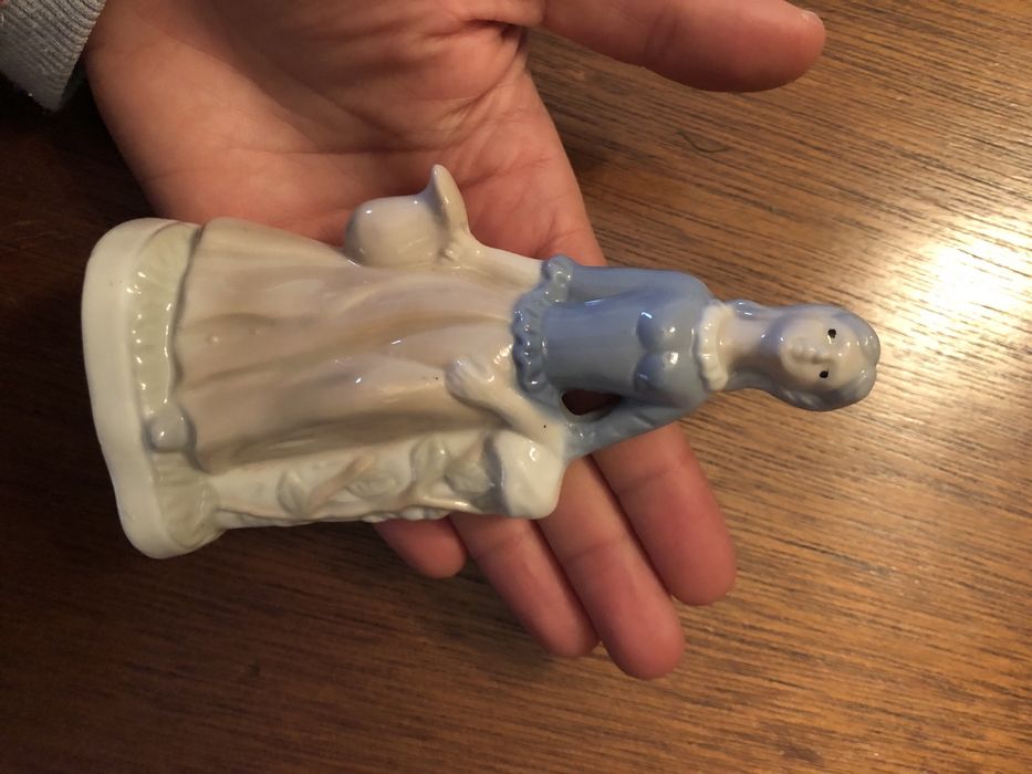 Bibelot decoração jarrinha e camponesa