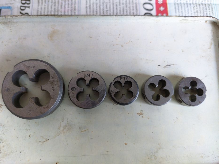 Плашки и метчики СССР.