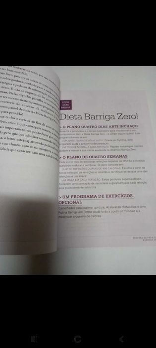 Livro: Dieta Barriga Zero! - Liz Vaccariello