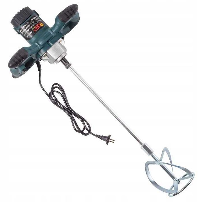 Mieszadło Elektryczne Do Kleju Betonu 2800W Mieszalnik + Przedłużka