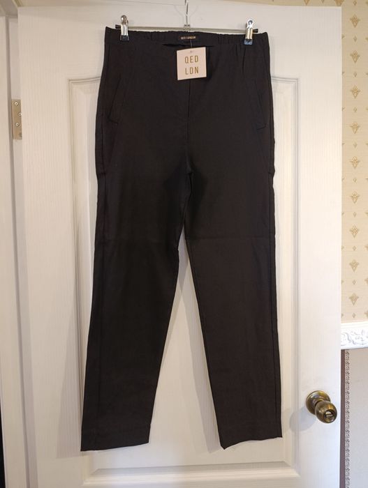 Брюки черные стрейчевые 48-50 укр. размер, QED LONDON, Великобритания