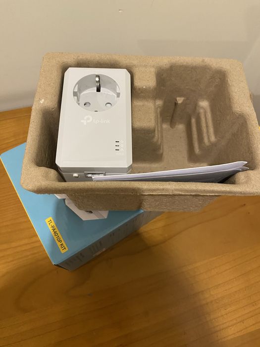 Repetidor de rede TP Link AV 600 PassthroughPowesline Kit