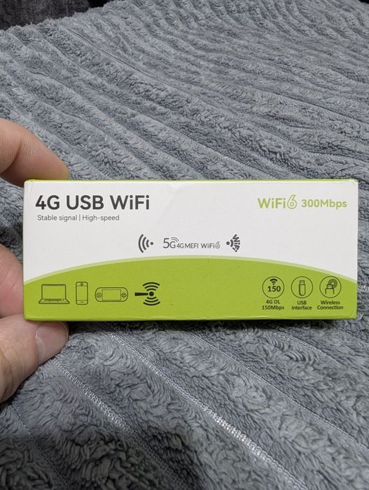 TIANJIE 4G USB Wi Fi 6 2.4G модем 300 Mbps