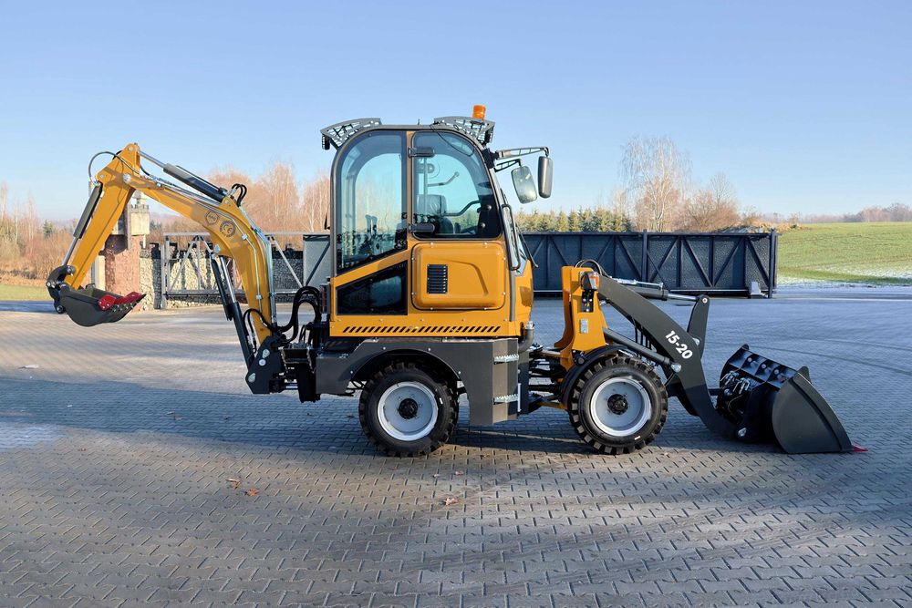 KOPARKO-ŁADOWARKA APS 15-20 | 4x4 | YANMAR | 2800 kg