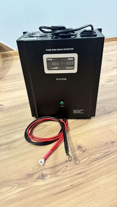 Інвертор Voltik  24v 1500w + вбудований стабілізатор ( ДЖБ )