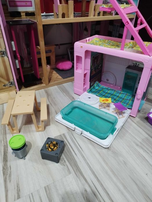 Kamper dla lalek Barbie