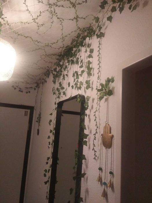 Sztuczny bluszcz 50 m na ścianę balkon taras dekoracja 50 metrów