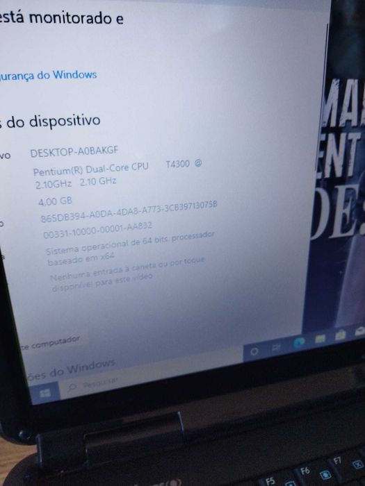 Portátil Asus Modelo K510N