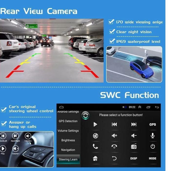 Rádio 9" android Honda CIVIC 2012 a 2015 CARPLAY WIFI GPS 2/32GB Novo