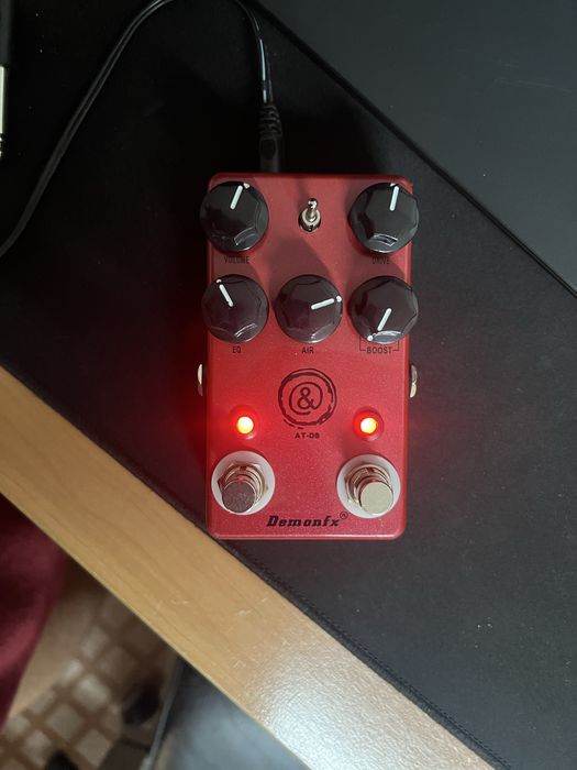 Andy timmons AT DS pedal distorção demonfx