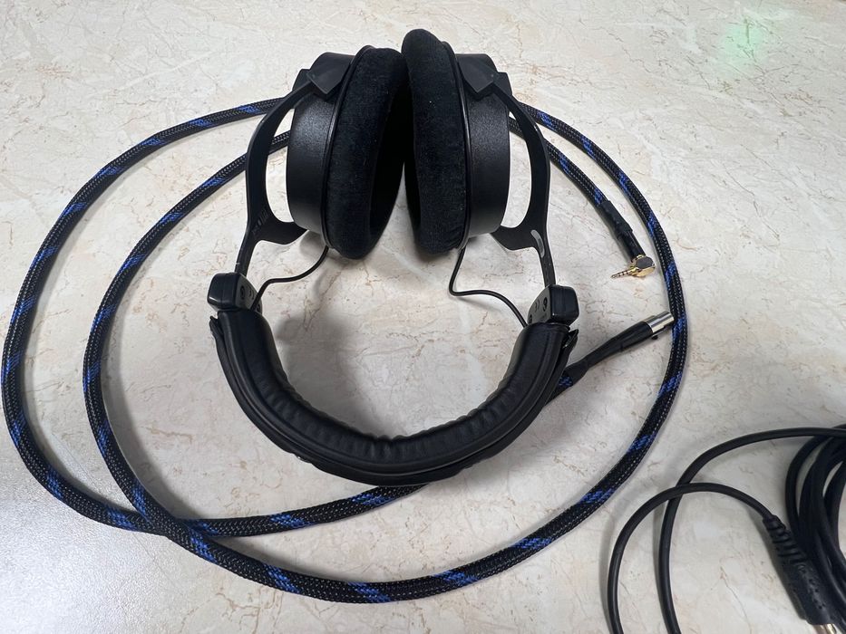 Beyerdynamic dt990 limited edition 80 ohm, recabling, balanced