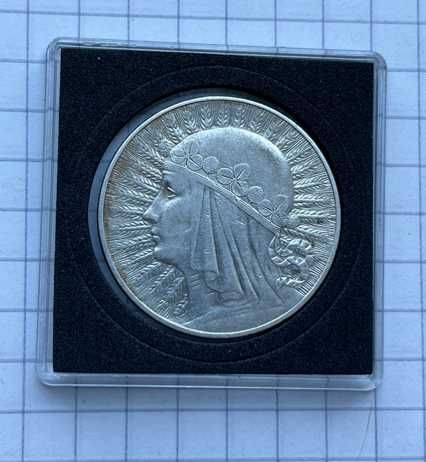 Продам 10 злотых 1933 год ! серебро оригинал