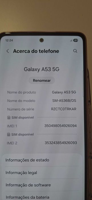 Samsung Galaxy A53 5G 6gb/128gb "Peach"