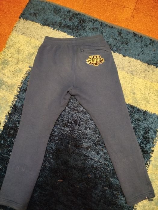 Calças hoodrich azuis escuras