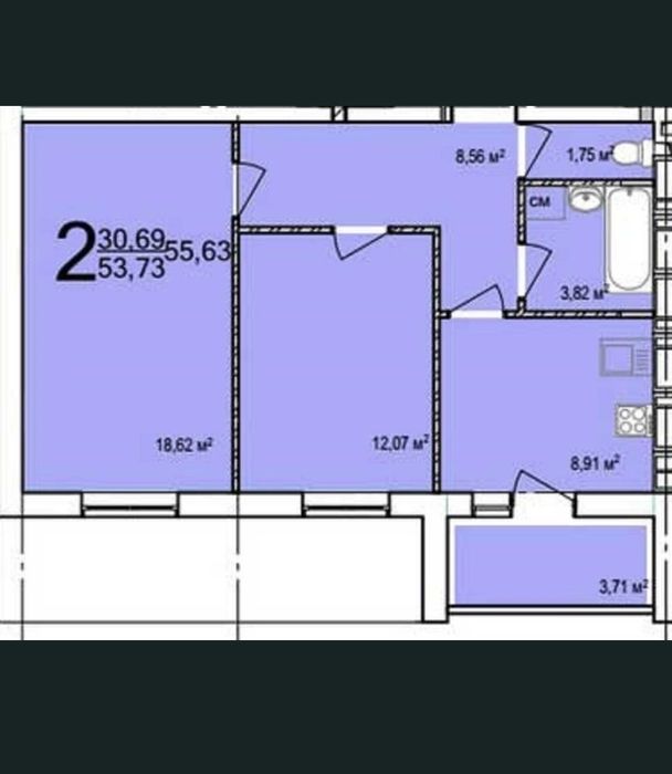 Квартира 2-комнатная ЖК Птичка 26000$ Лучшая ценаи планировка ЕОселя