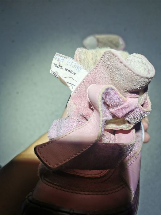 Botki zimowe dla dziewczynki