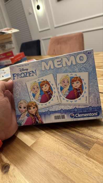 Gra Memo Disney Frozen - gra do trenowania pamieci