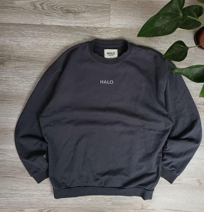 Męska szara bluza Halo ATW rozmiar L stan bdb zakładana przez głowę