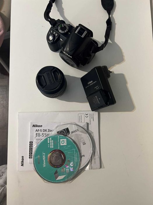 Câmera Nikon D3100 + Objetiva 18-105mm
