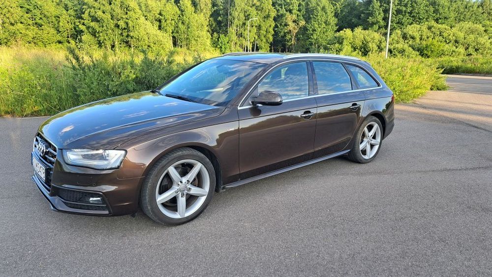 Audi A4 Avant S LINE , 170 KM , super stan , BI XENON , 2 komplety kół