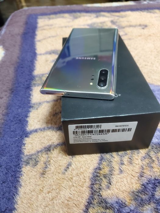 Samsung note 10plus 12/256 sm-N975F/DS  Duos