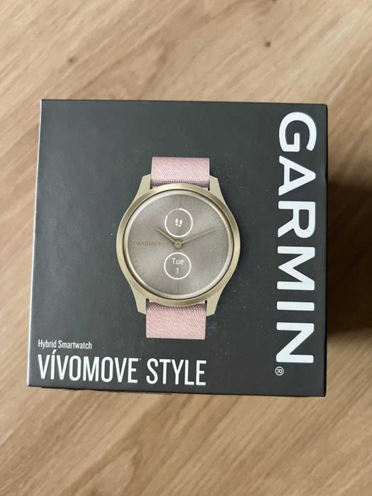 Garmin Vivomove Style różowozłoty
