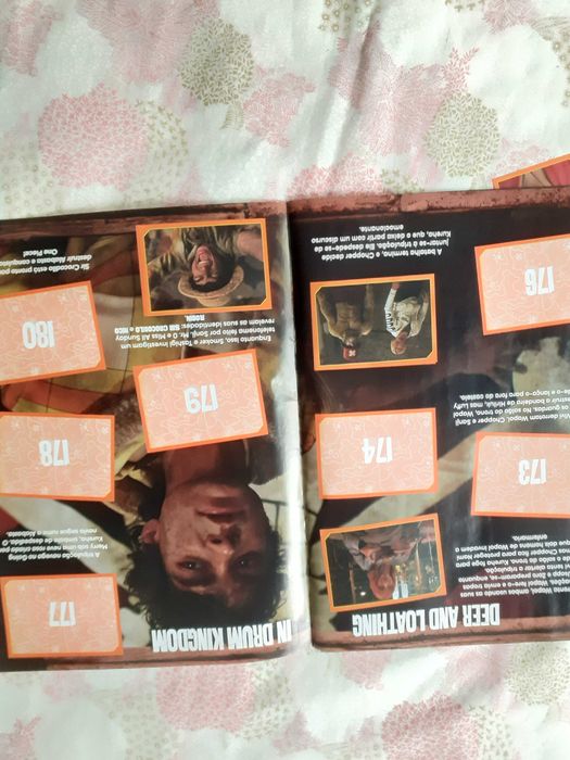 Caderneta Netflix One Piece com +/- 60 cromos ja colados e 1 repetido (tem uma página solta)