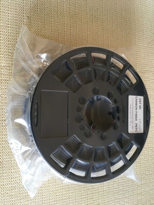 Filamento 3D de Fibra de carbono -  PETG