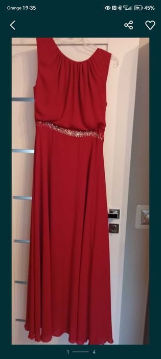 Piękna długa sukienka S