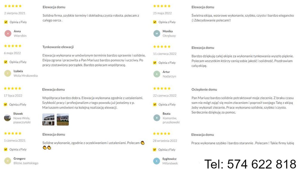 Elewacje, docieplenia budynków, ocieplenia fachowo- domy jednorodzinne