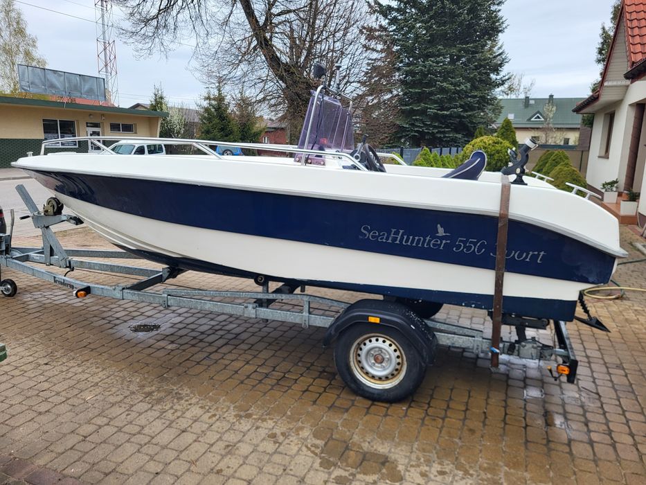Lodz lodka wedkarska motorowka Open Sea Hunter 550