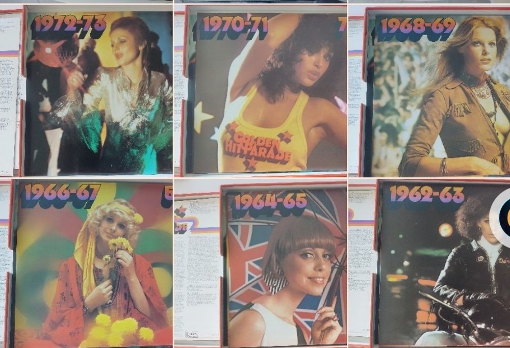 Album vinil "Golden Hit Parade".