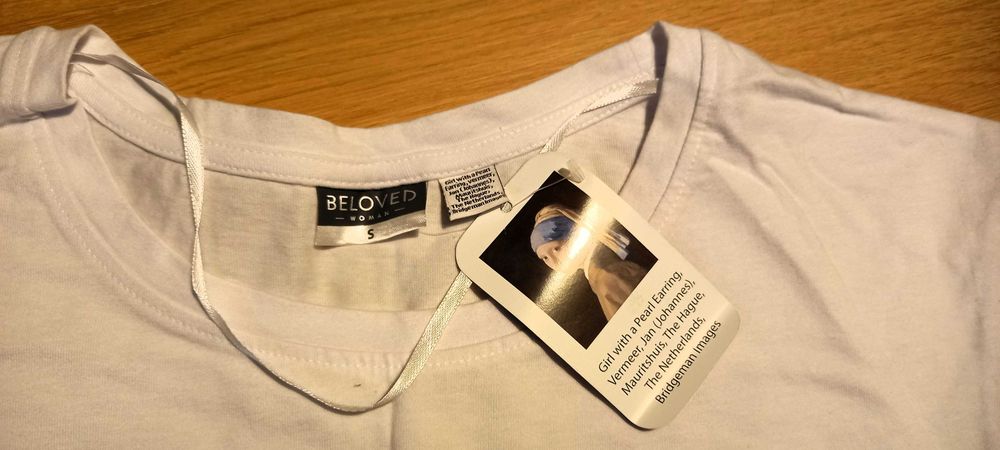 koszulka - t shirt Veermer Dziewczyna z perłą