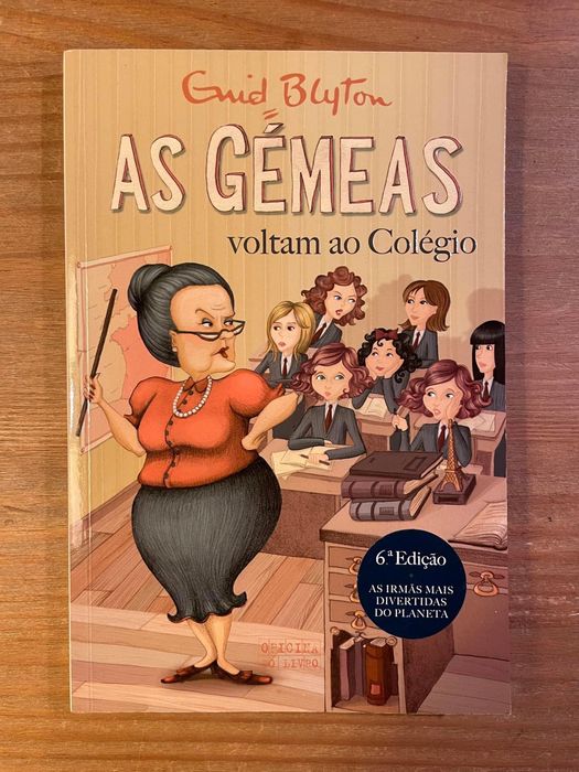 As Gémeas Voltam ao Colégio - Enid Blyton (portes grátis)