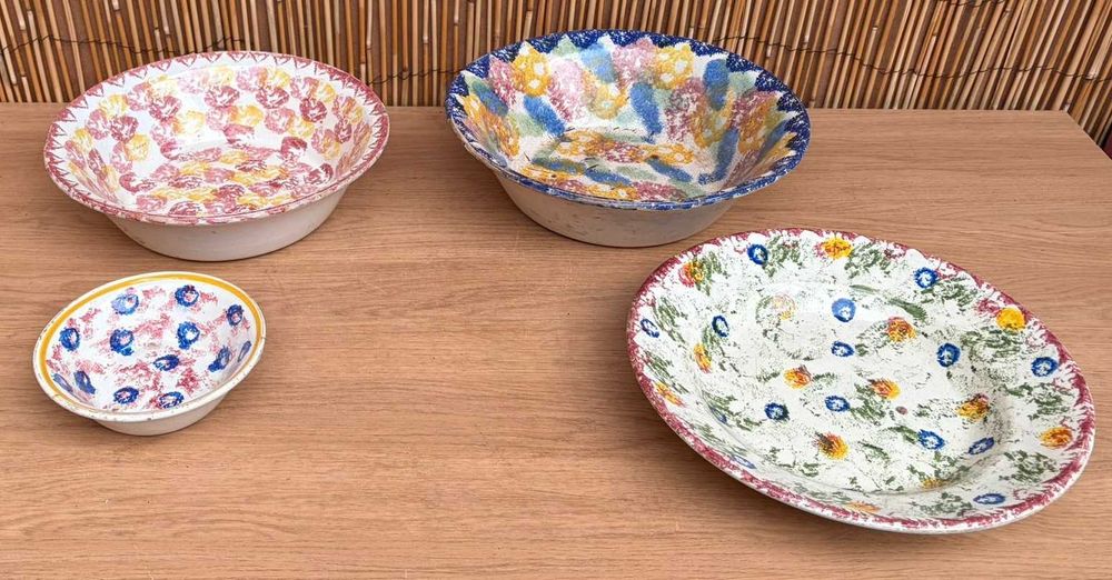 Loiça antiga "esponjosa" para coloeção ou decoração
