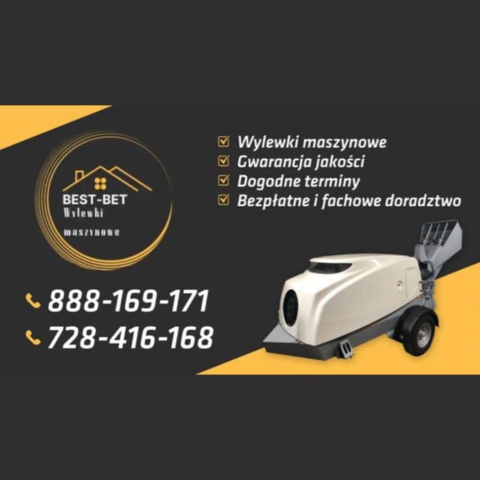 Wylewki maszynowe   Krosno,Jasło,Gorlice,Pilzno