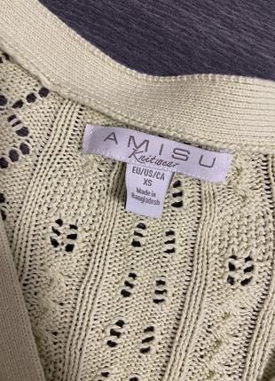 Кофтинка плетена amisu