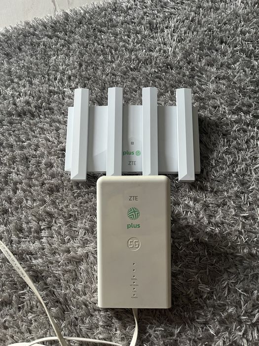 antena ZTE mc889 5G + router WiFi ZTE T3000