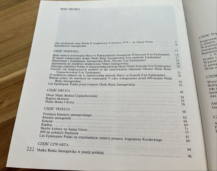 Panno Święta co Jasnej bronisz Częstochowy