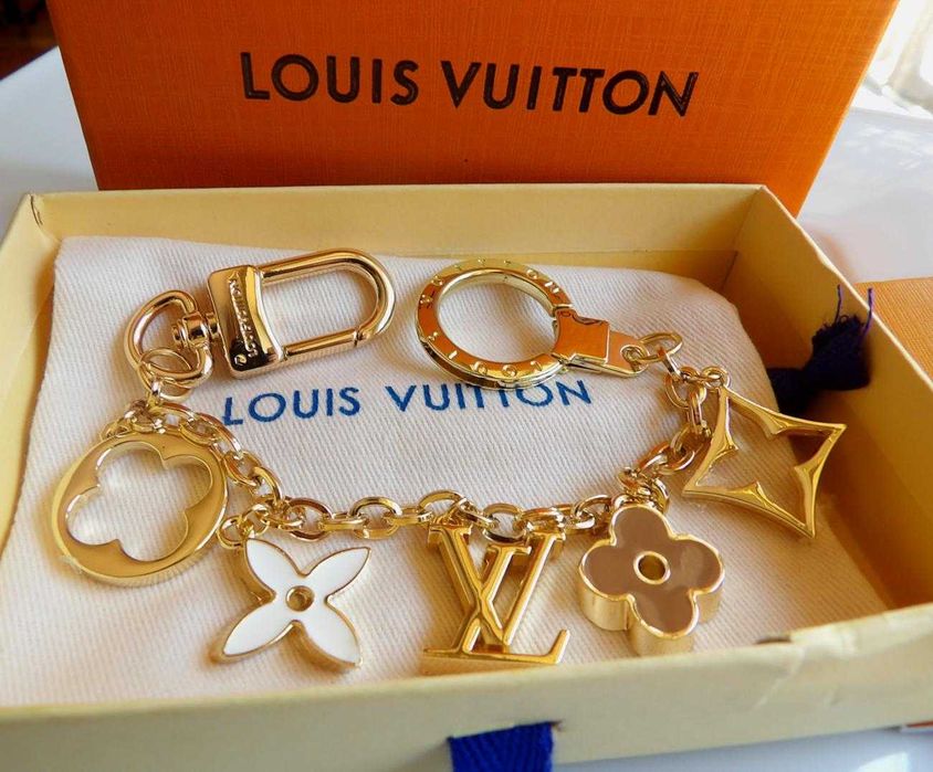 Louis Vuitton luksusowy brelok do torebki