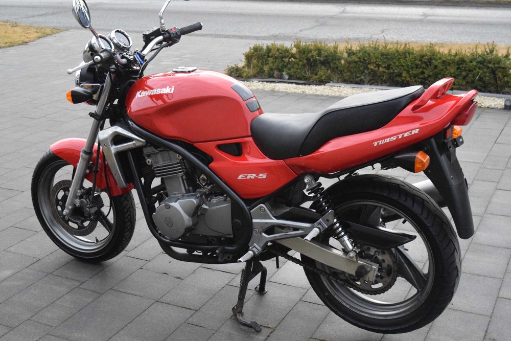 Kawasaki ER 5 oryginalny stan, silnik ładnie pracuje, z niemiec***
